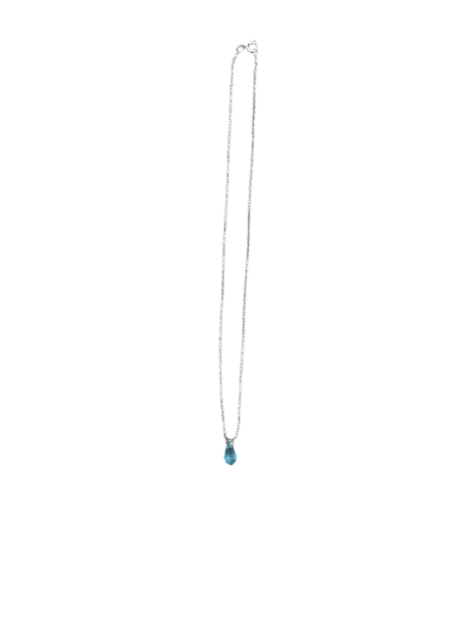 Teardrop Zircon Gemstone Necklace